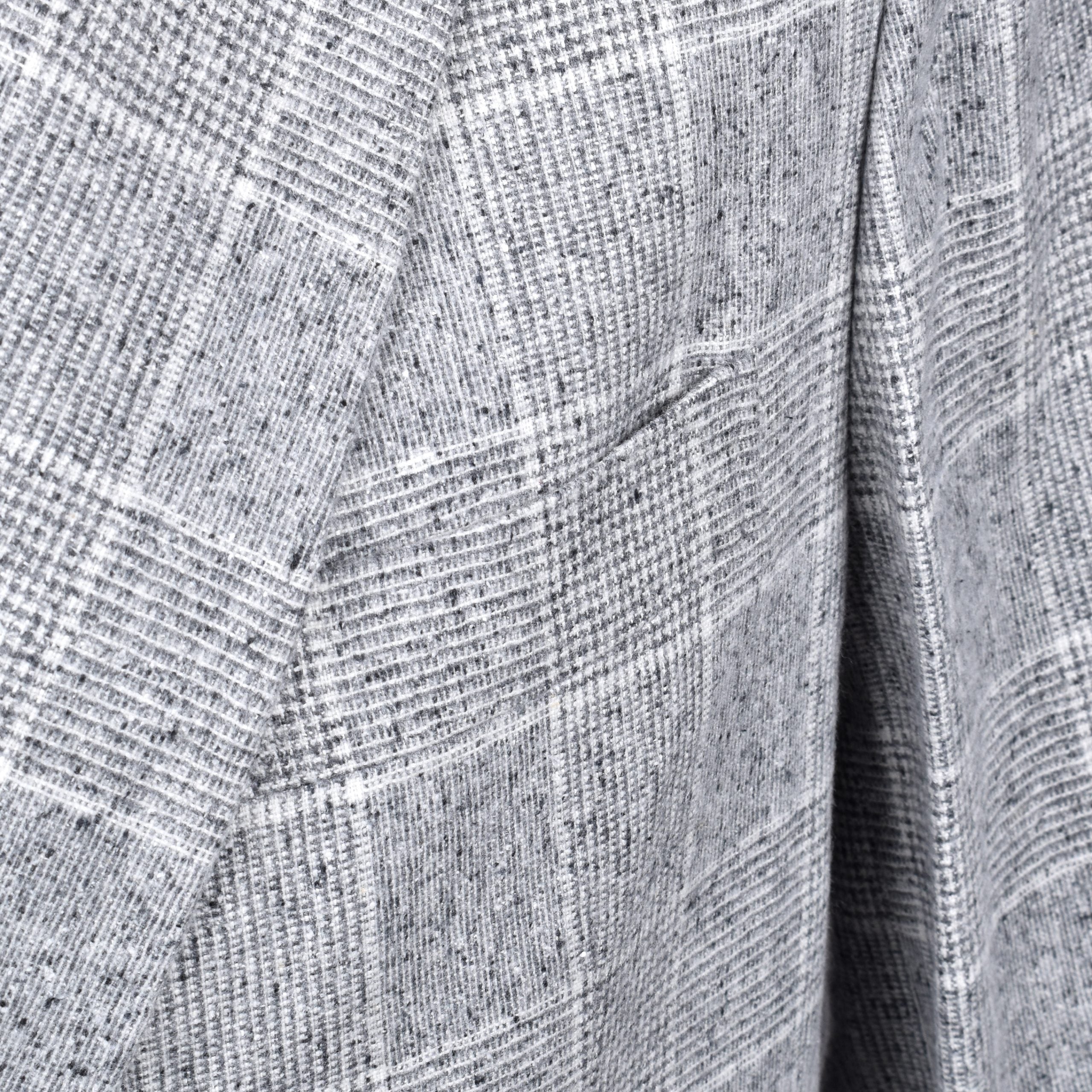 Gray Silk Blazer