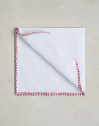Red Cotton Pocket Square