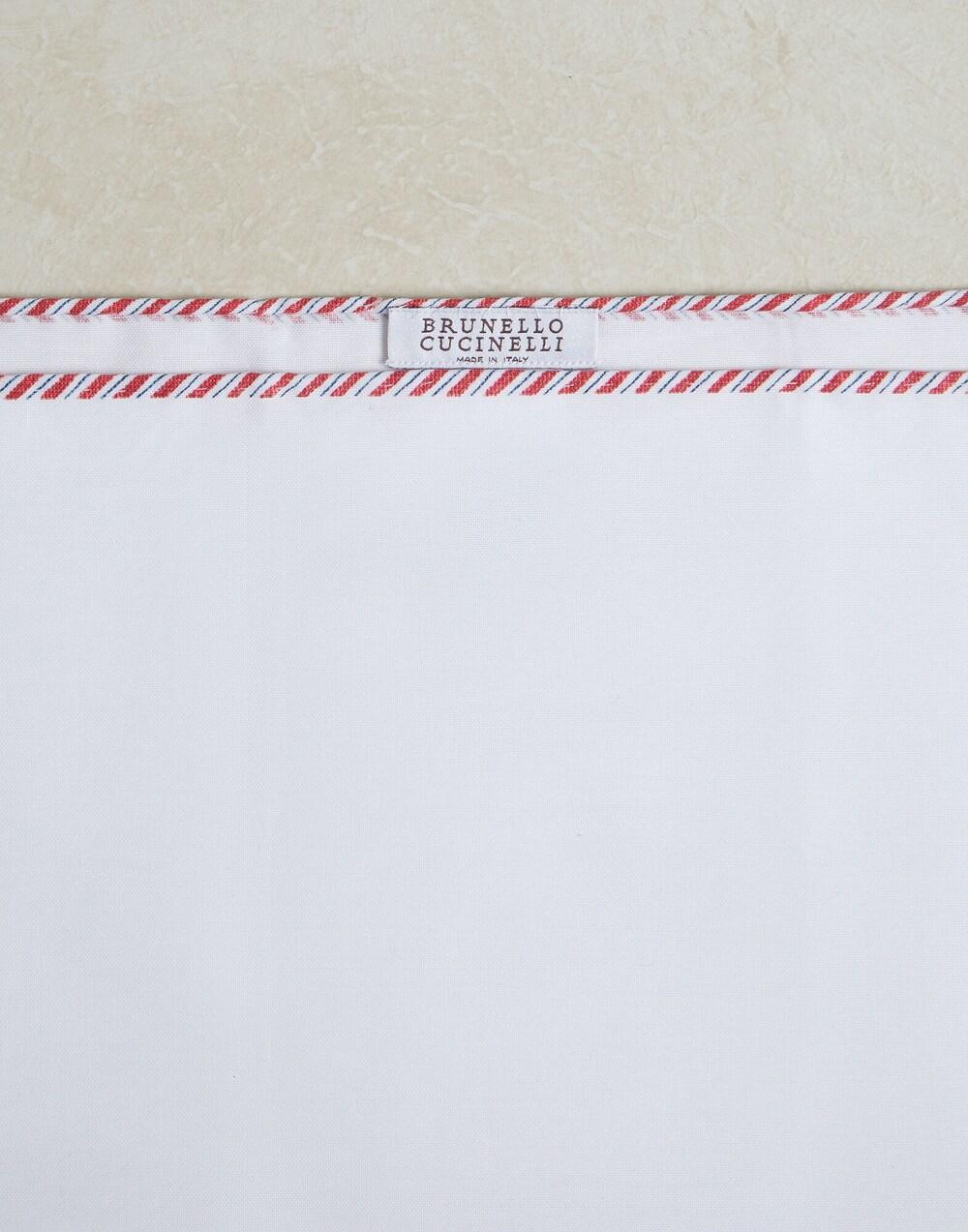 Red Cotton Pocket Square