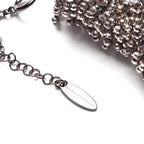 Silver Glass Necklace