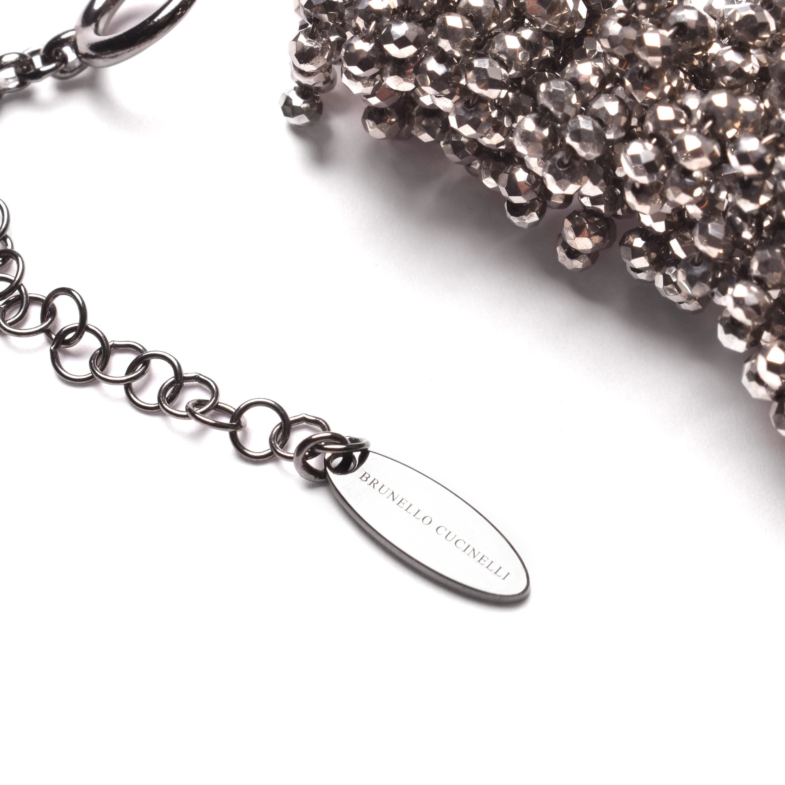 Silver Glass Necklace