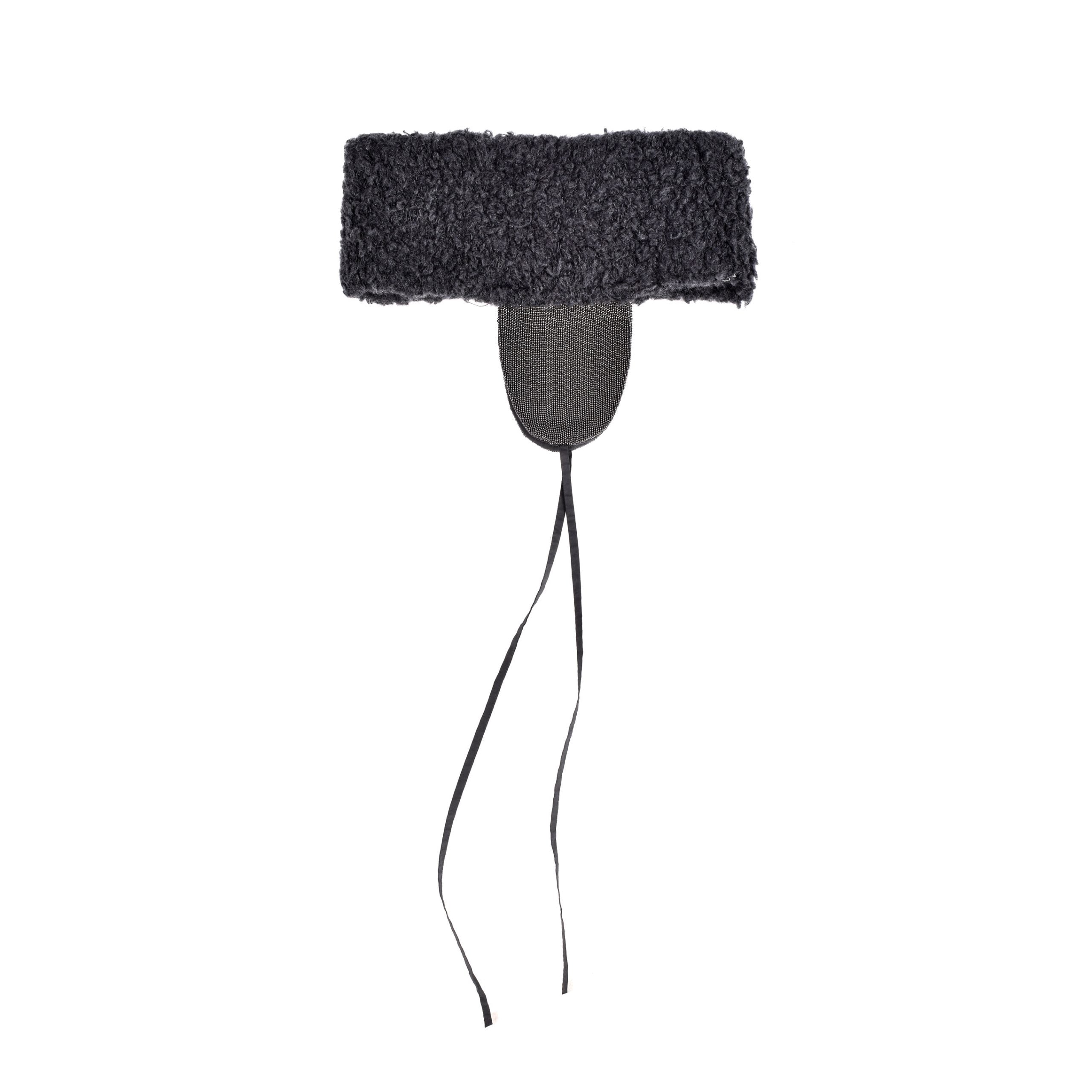 Black Cashmere Ear Muffs