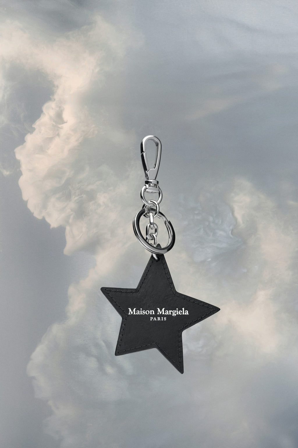 Bicolor Fibres Keychain