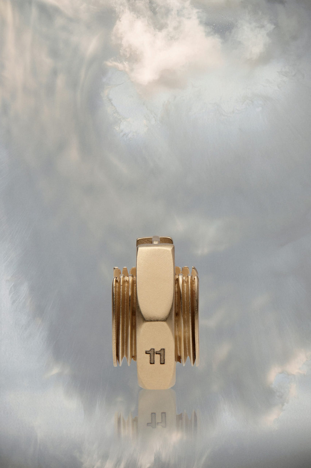 Bronze Fibres Earrings