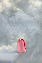 Pink Fibres Clutch Bag