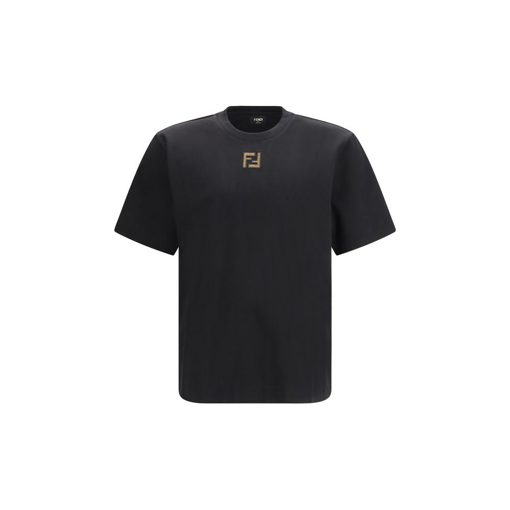 Black Cotton T-Shirt