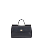 Black Calf Leather Bos Taurus Handbag