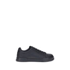 Black Calf Leather Bos Taurus Low Top Sneakers