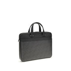 Gray Calf Leather Bos Taurus Briefcase