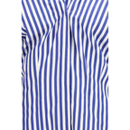 Blue Cotton Pattern Shirt