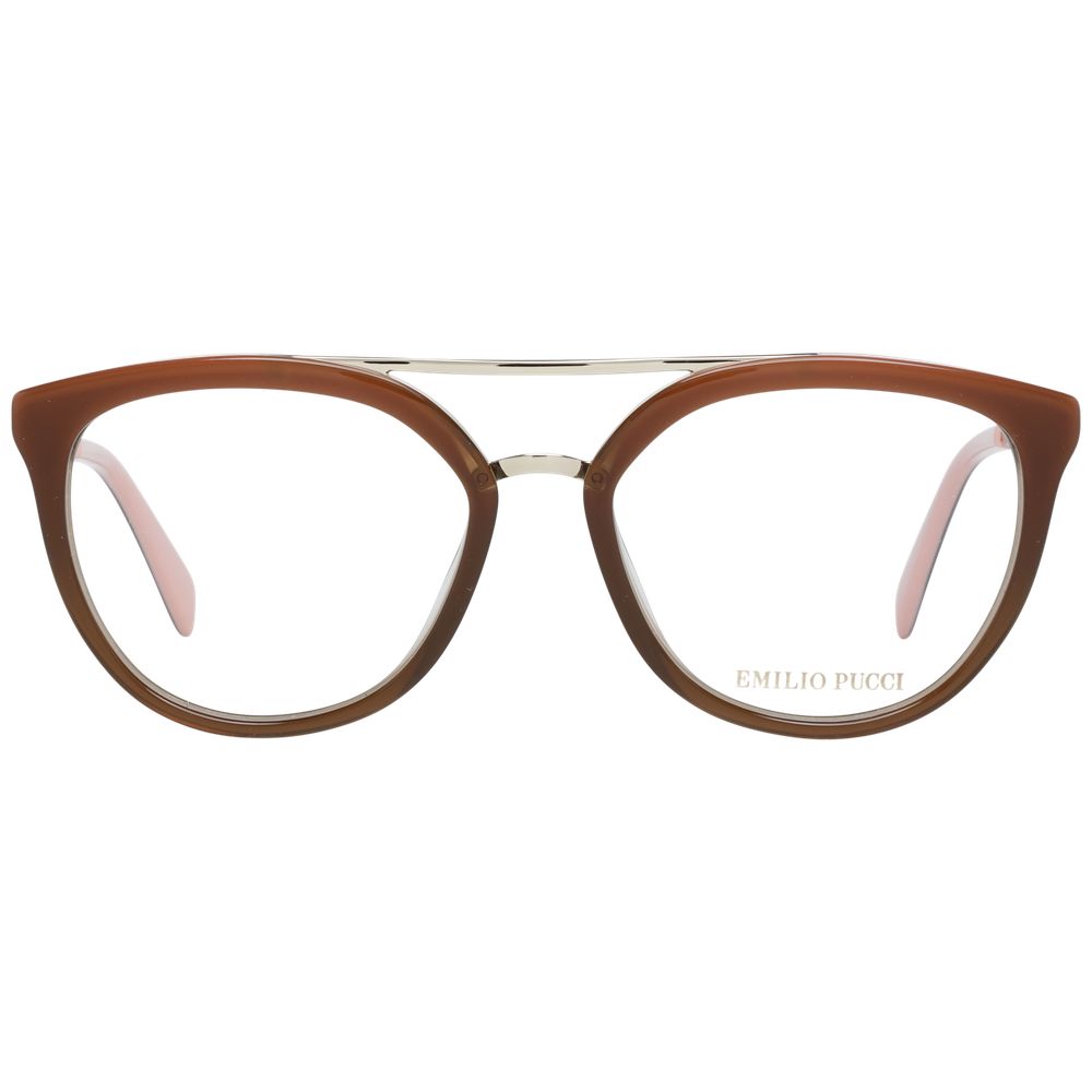 Brown Metal & Plastic Glasses (Frames)