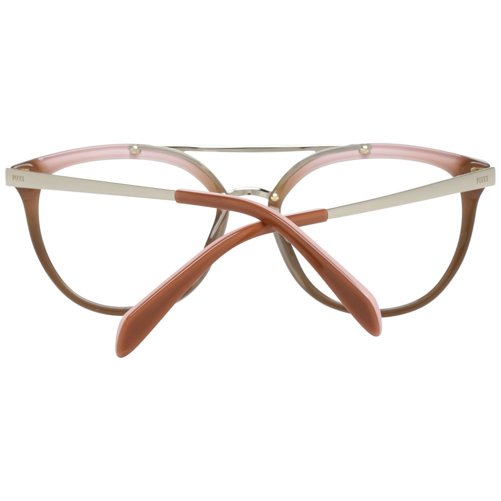 Brown Metal & Plastic Glasses (Frames)