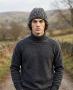 Bicolor Cashmere Beanie