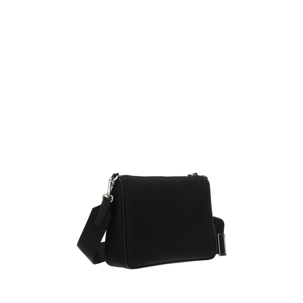 Black Nylon Shoulder Bag