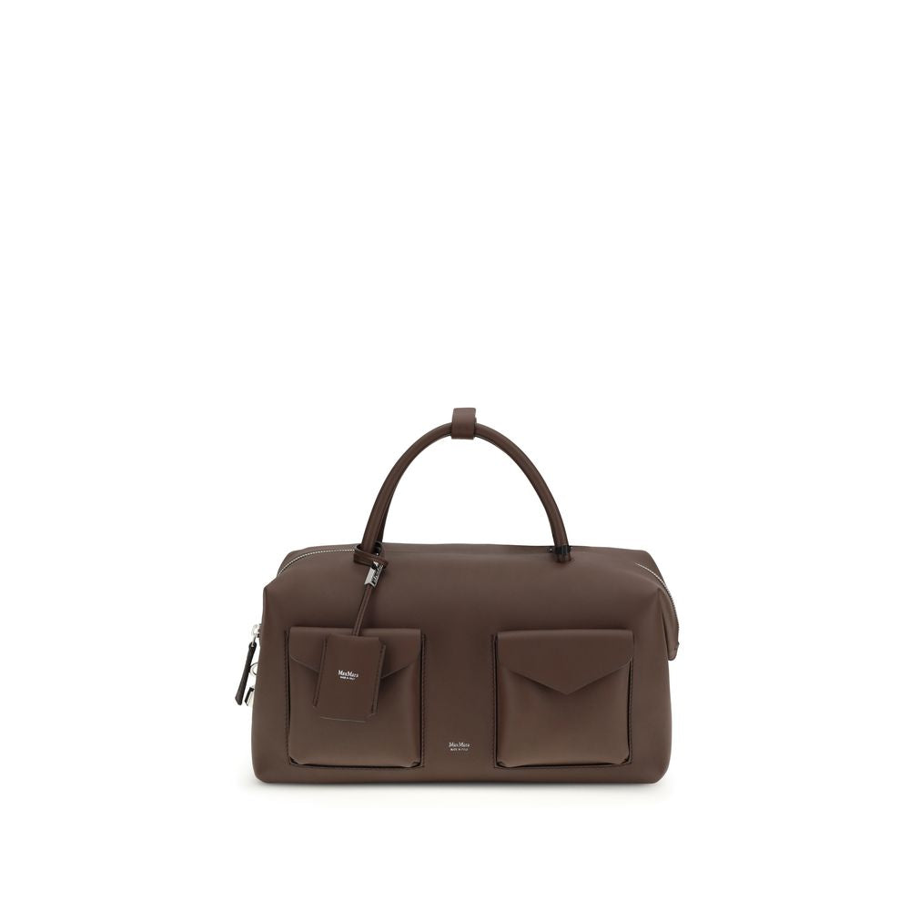 Brown Calf Leather Bos Taurus Handbag