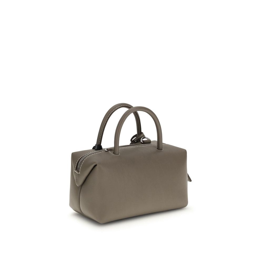 Gray Calf Leather Bos Taurus Handbag