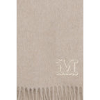 Beige Cashmere Scarf