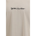 Beige Cotton T-Shirt