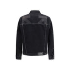 Black Cotton Denim Jacket