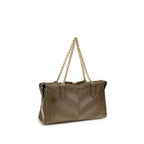 Brown Calf Leather Bos Taurus Shoulder Bag