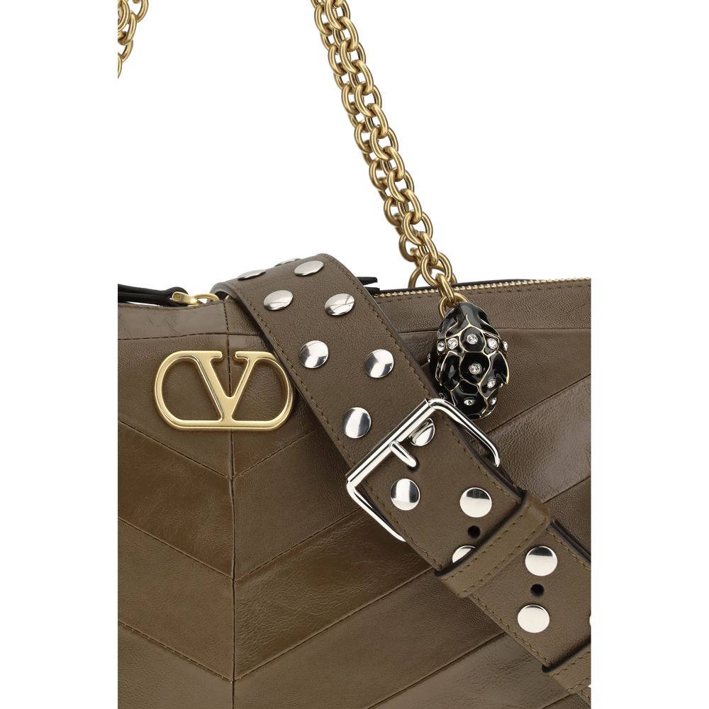 Brown Calf Leather Bos Taurus Shoulder Bag