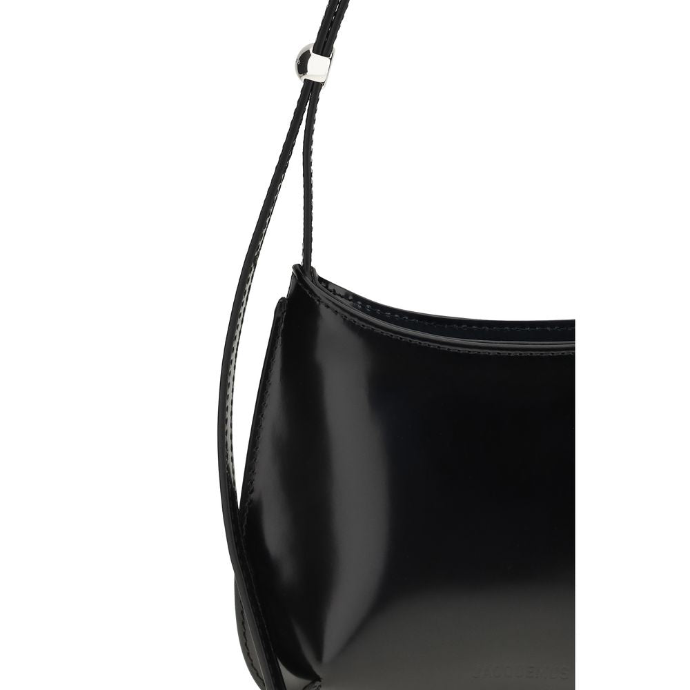 Black Calf Leather Bos Taurus Shoulder Bag