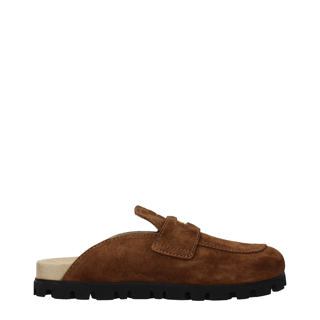 Brown Leather Slippers
