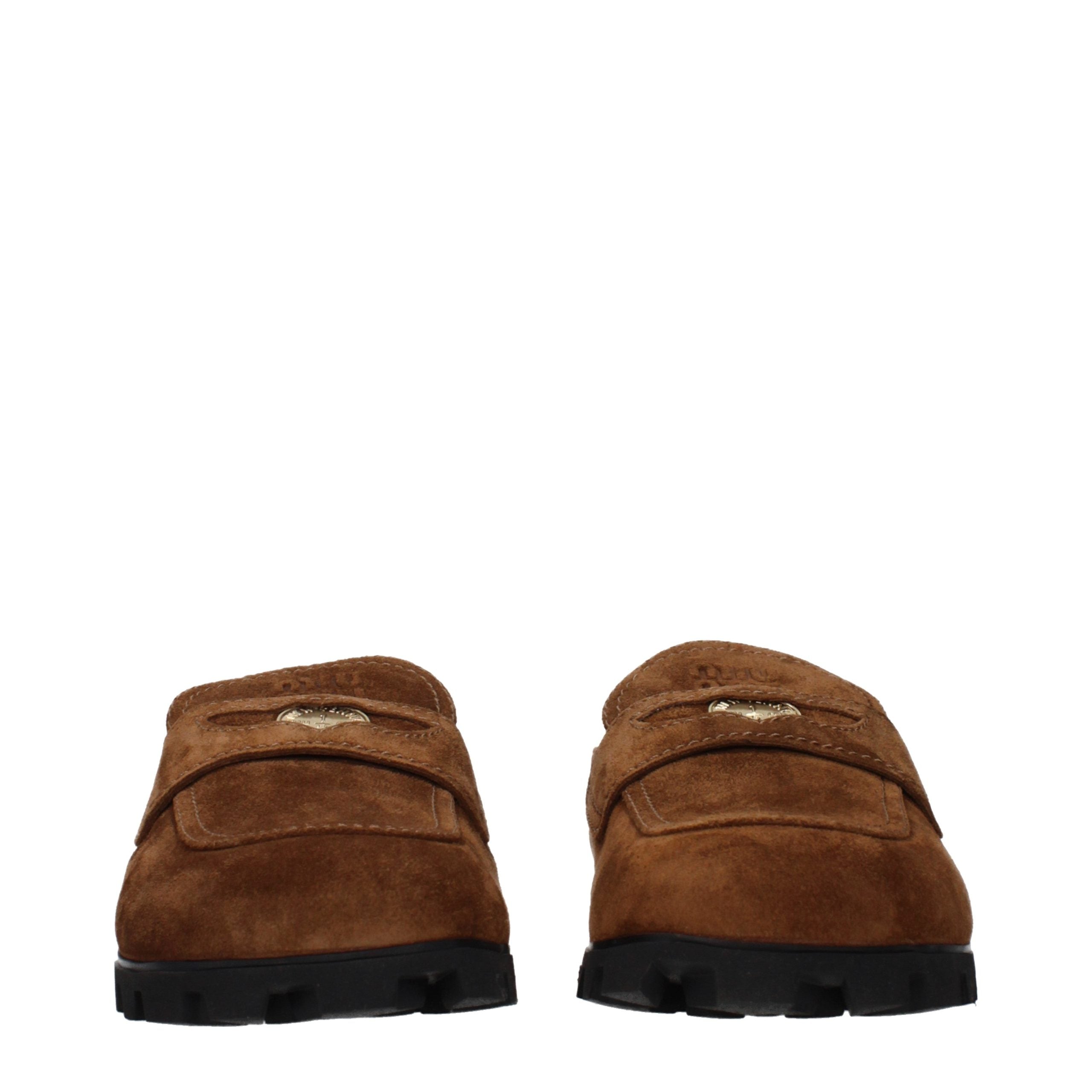 Brown Leather Slippers