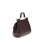 Bordeaux Calf Leather Bos Taurus Shoulder Bag