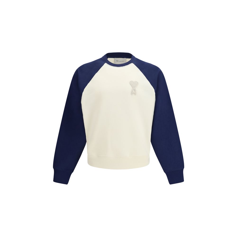 White Cotton Sweatshirt