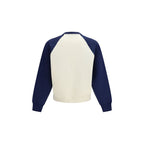 White Cotton Sweatshirt