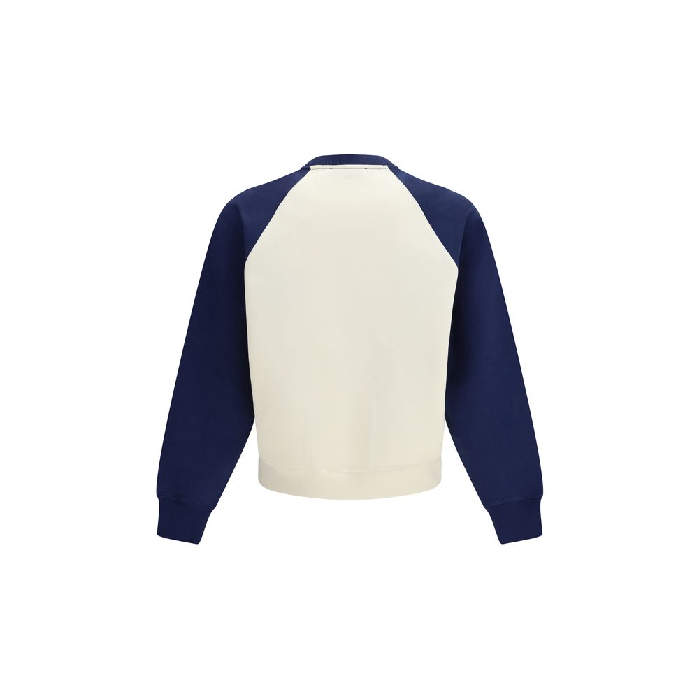 White Cotton Sweatshirt