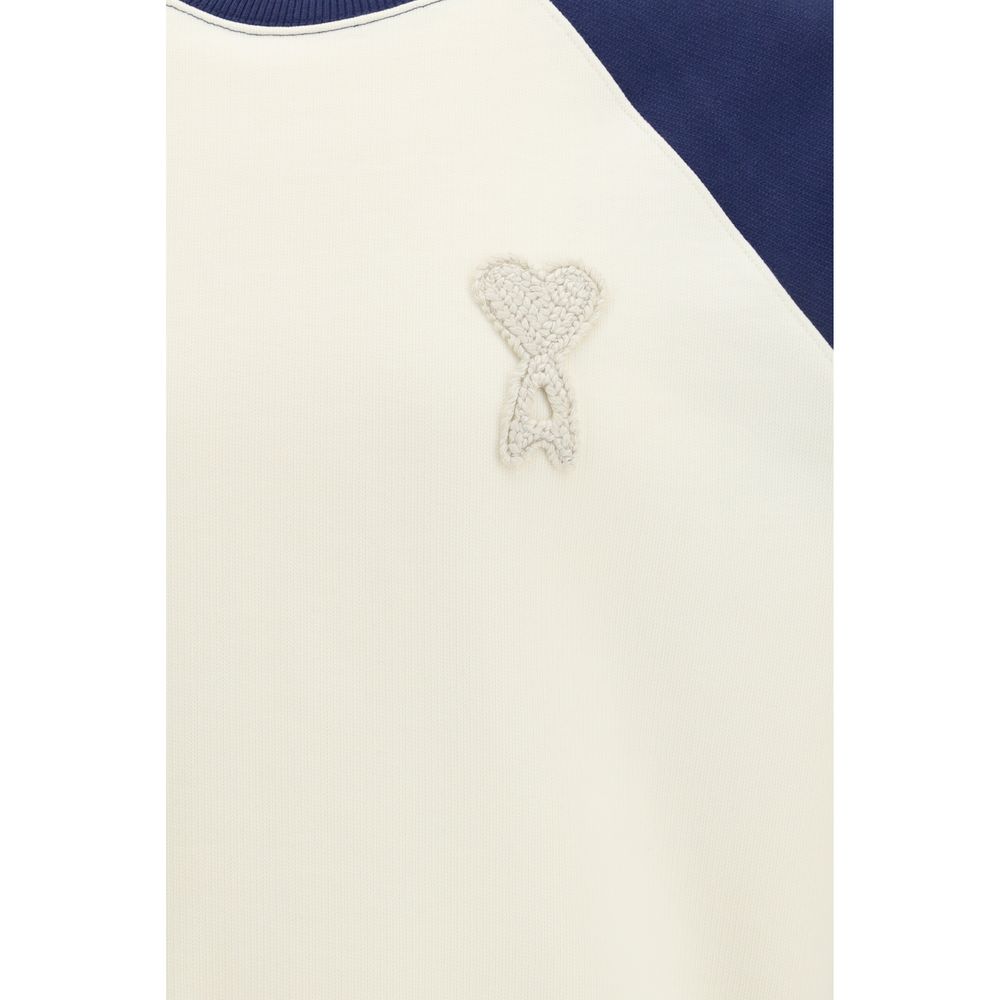 White Cotton Sweatshirt