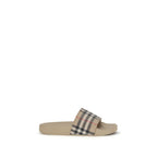 Beige Rubber Sandals