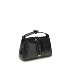 Black Calf Leather Bos Taurus Handbag