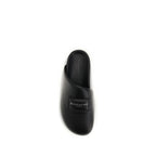 Black Calf Leather Bos Taurus Mules