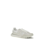 White Calf Leather Bos Taurus Athletic Sneakers