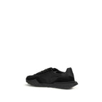Black Calf Leather Bos Taurus Athletic Sneakers