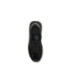 Black Calf Leather Bos Taurus Athletic Sneakers