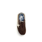 Brown Calf Leather Bos Taurus Athletic Sneakers
