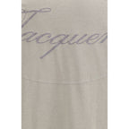 Gray Cotton Long Sleeve T-Shirt