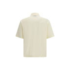 Beige Cotton Polo Shirt