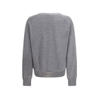 Gray Merino Wool Cardigan