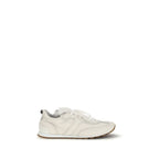 White Calf Leather Bos Taurus Low Top Sneakers