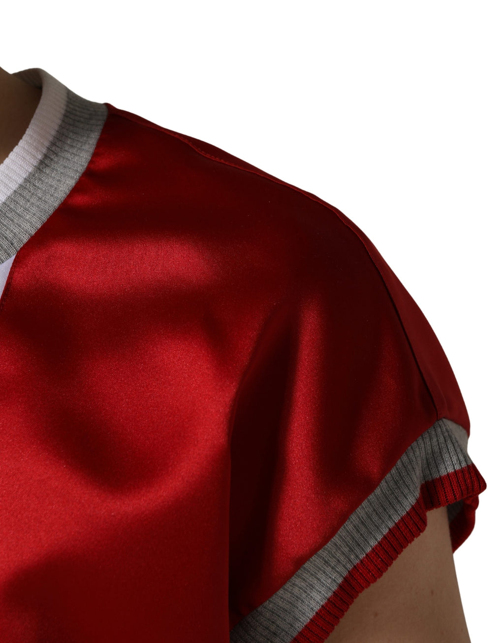 Multicolor Italia DG Logo Satin Tank T-shirt