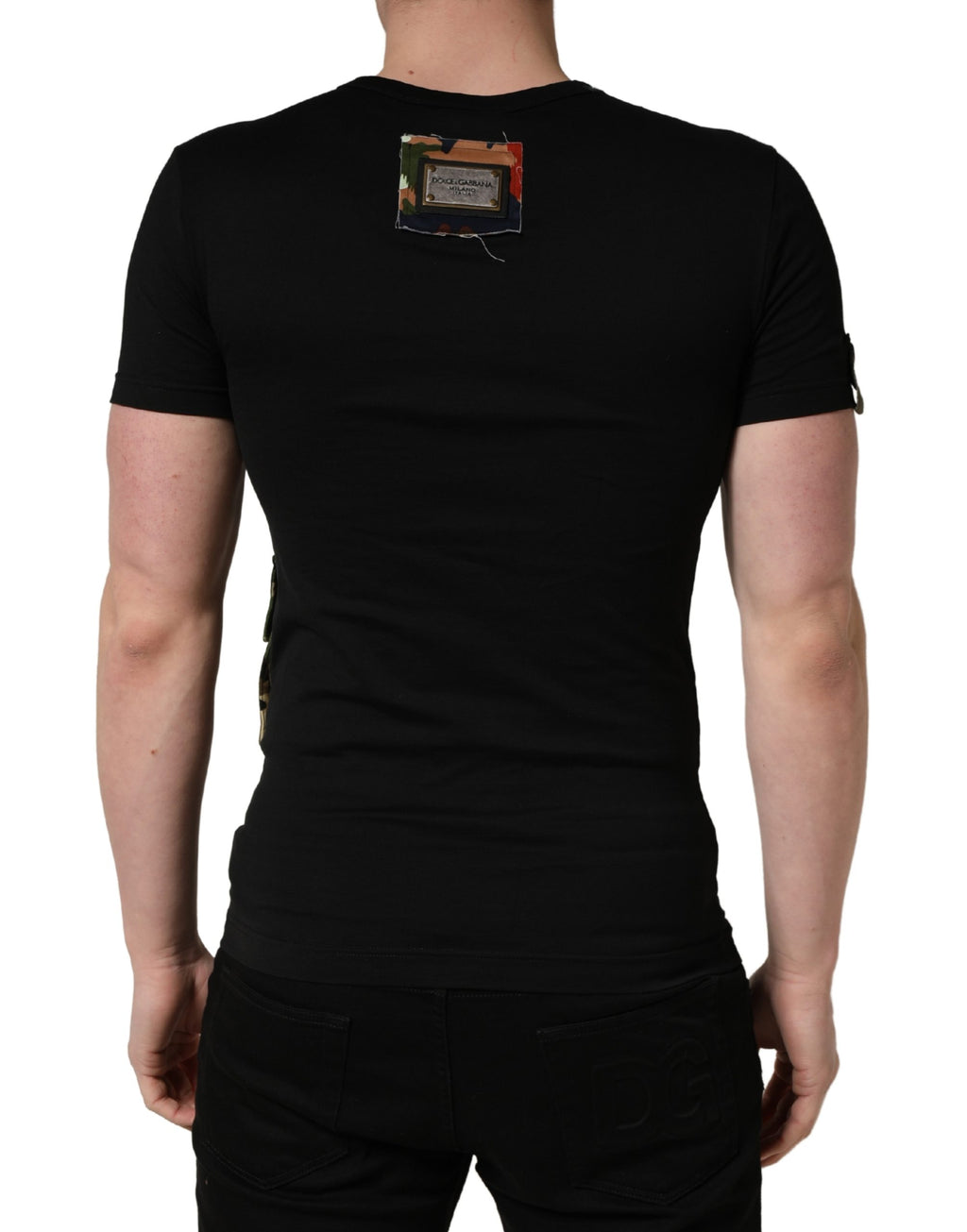 Black Italians Do It Better Camo Pocket Men T-shirt