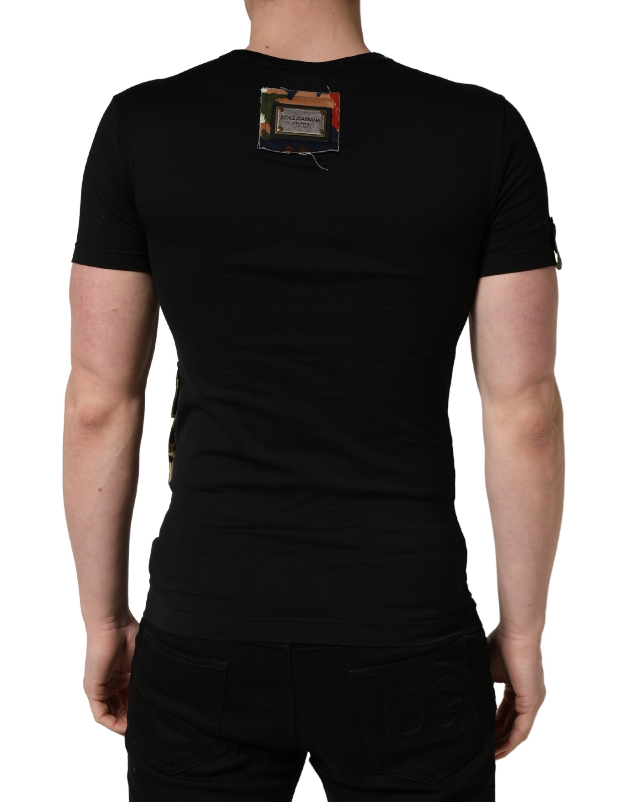 Black Italians Do It Better Camo Pocket Men T-shirt