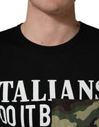 Black Italians Do It Better Camo Pocket Men T-shirt