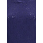 Blue Silk Dress Shirt