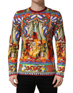 Multicolor Teatro Dei Pupi Men Long Sleeves  T-shirt